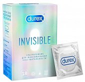Durex (Дюрекс) презервативы Invisible 18шт, Рекитт Бенкизер Хелскэр Интернешнл Лтд.